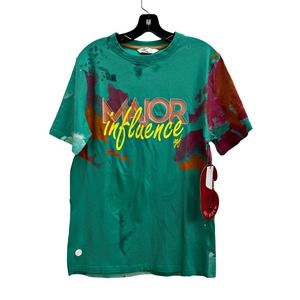OGF Original Fables Major Influence Tie Dye  Splatter Tshirt MEDIUM NWT